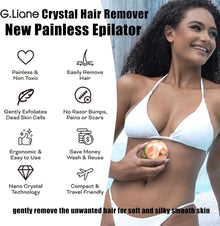 G.Liane Crystal Haarentferner Epilierer Peeling ohne Wachs