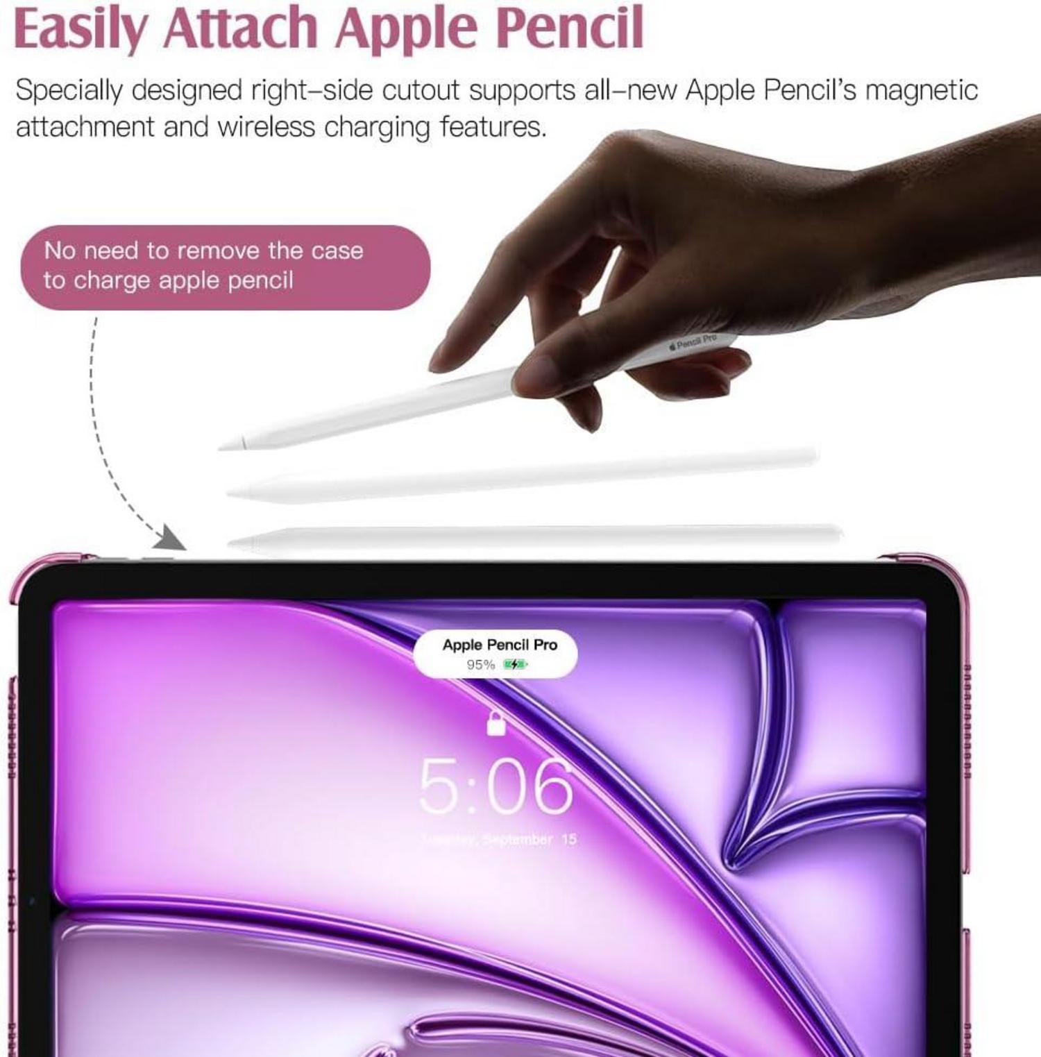 iPad Air 11 Zoll Hülle Schutzhülle 2024 Generation Auto Wake/Sleep