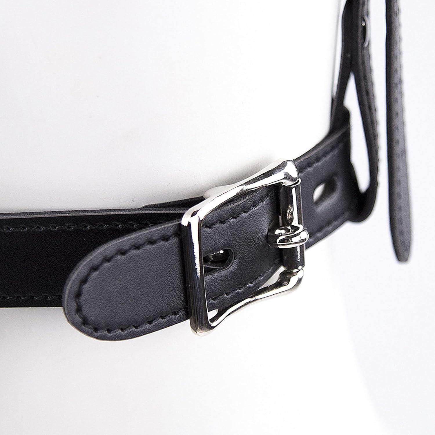 TUYMNI BDSM Mund Gag Maske Haube Nieten Stacheln SM Bondage Set
