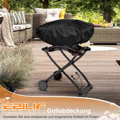 Grillabdeckung für Weber Q100/Q1000/Q120/Q1200/Q1400, 600D