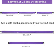 Tragbare Pilates Bar Resistance Bands Stange