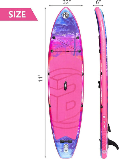 Aufblasbares Paddelbrett - Stand-Up-Paddle-Board 28,9x83,2x15,2 cm