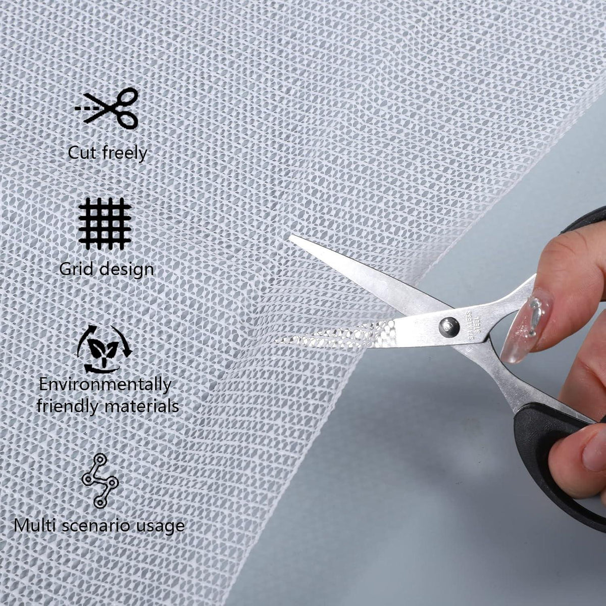 Rutschfeste Teppichunterlage 150x200 cm – Zuschneidbar & Vielseitig
