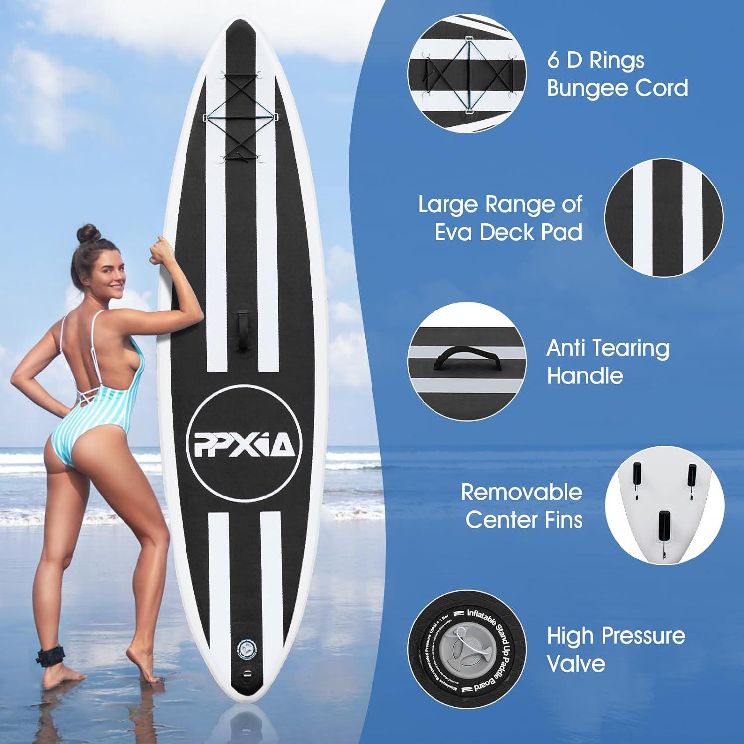 Aufblasbares SUP Board 320cmx82x15cm für Kinder & Erwachsene
