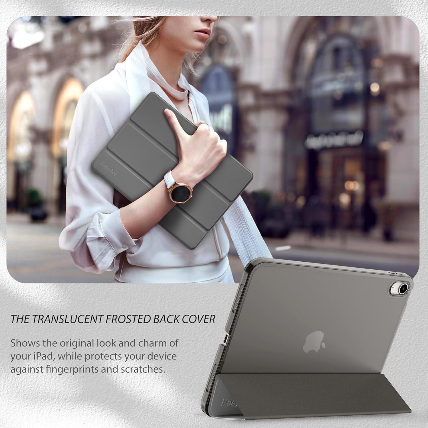 EasyAcc iPad 10.9 Zoll Hülle A2757/A2777, Ultra Dünn Matt Rückseite Schutzhülle