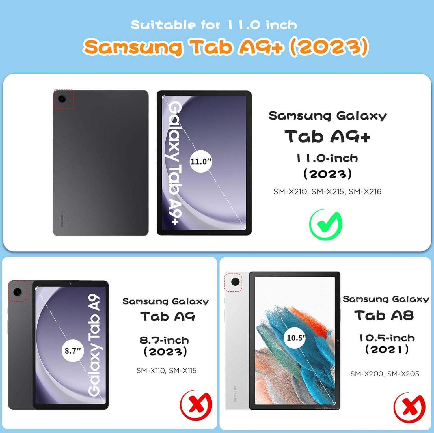 Kinder Hülle für Samsung Galaxy Tab A9+ 11 Zoll