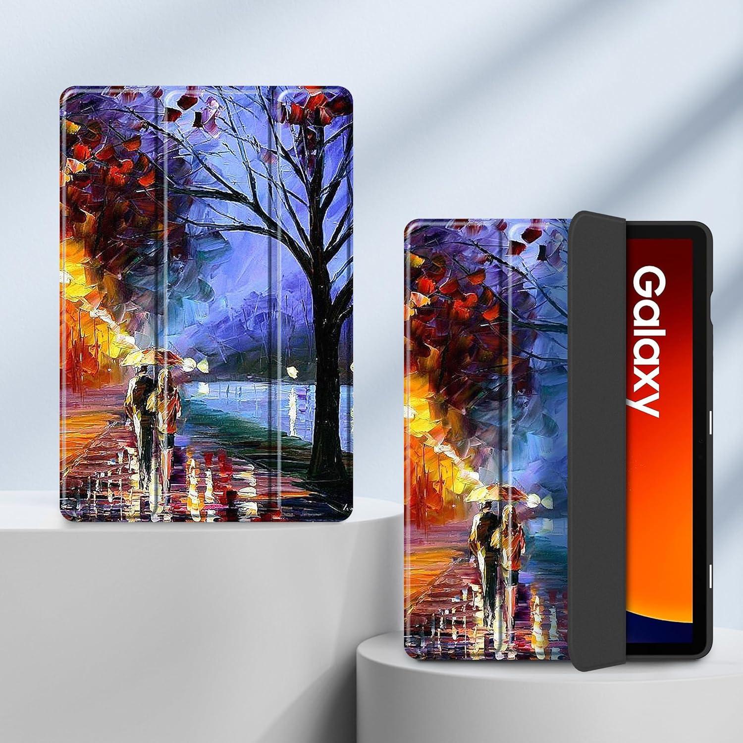 EasyAcc Samsung Galaxy Tab S9 FE 10.9 Zoll Hülle Standfunktion PU Leder