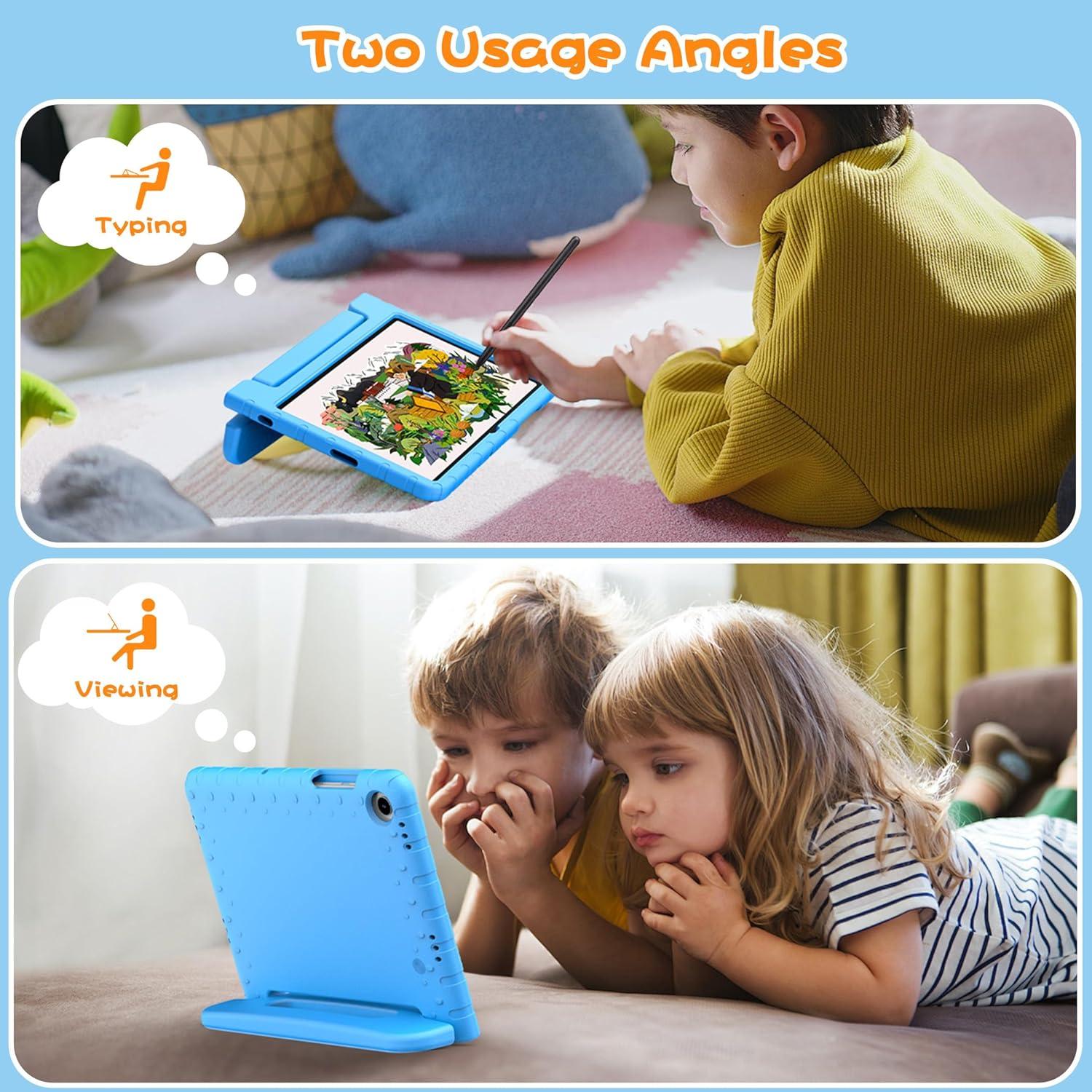 Kinder Hülle Samsung Galaxy Tab A9+ Plus 11 Zoll 2023 Stoßfest Griff