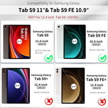 Samsung Tab S9 FE 10.9 Zoll/ S9 11 Zoll Hülle mit S Pen