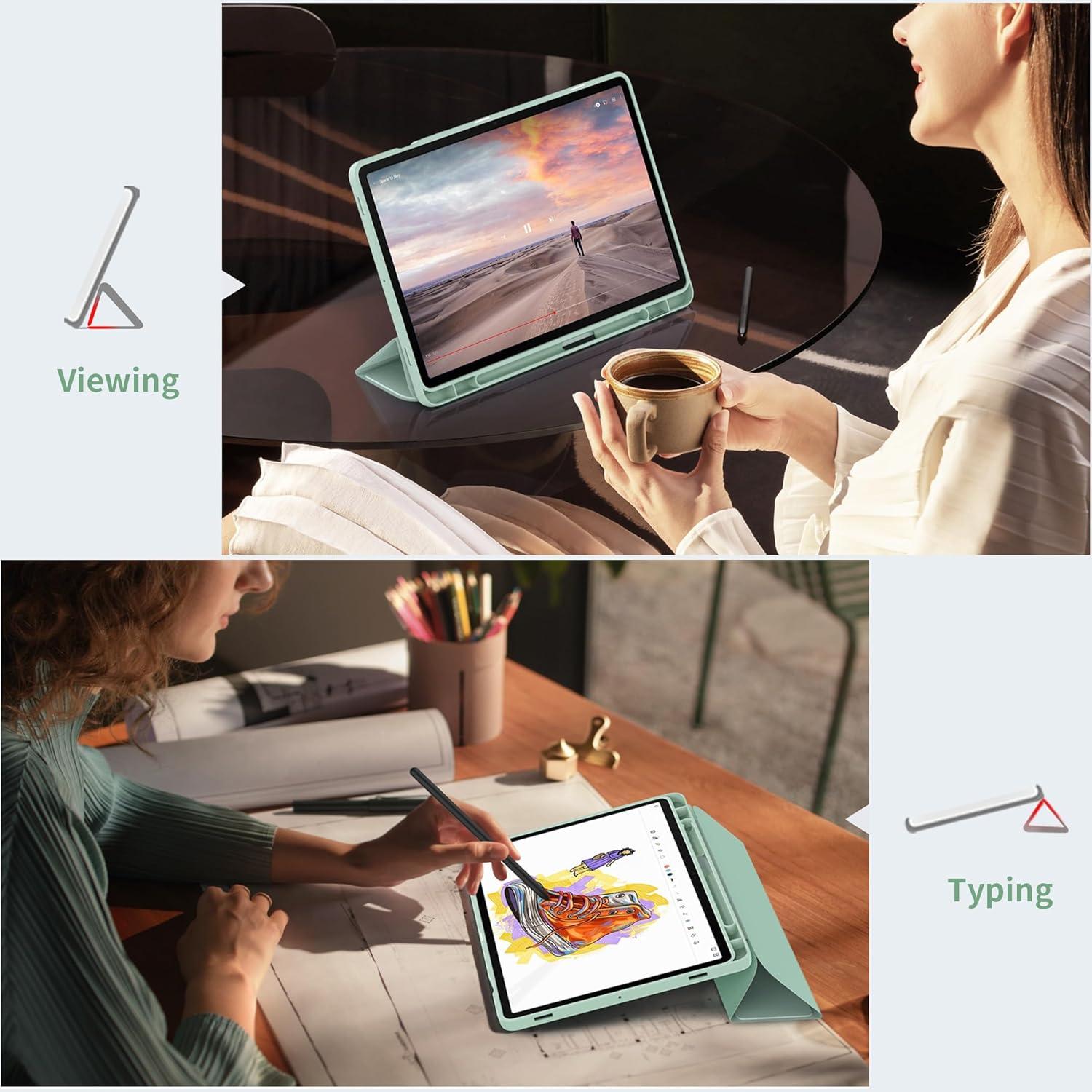 EasyAcc Samsung Galaxy Tab S9 FE S9 2023 Hülle 10.9 11 Zoll mit S Pen Halter