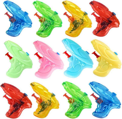 12er Set Kleine Wasserpistolen Mini Spritzpistole für Kinder - Sommer
