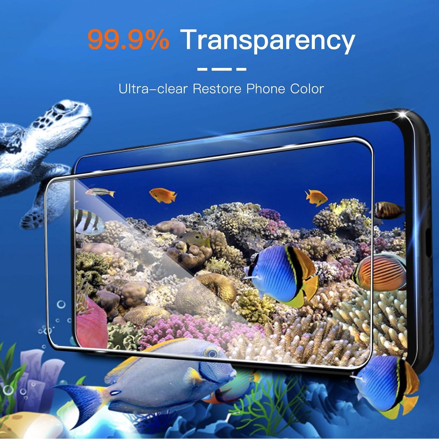 Panzer Schutzfolie Samsung Galaxy A55 5G Panzerglas Rahmen Kameraschutz 3 Stk