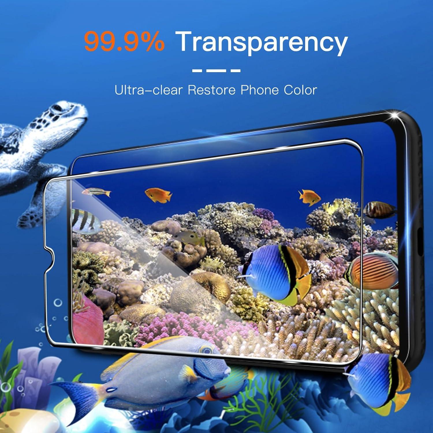 Wayneer Panzerglas Schutzfolie für Samsung Galaxy A15 - 6 tlg. Set