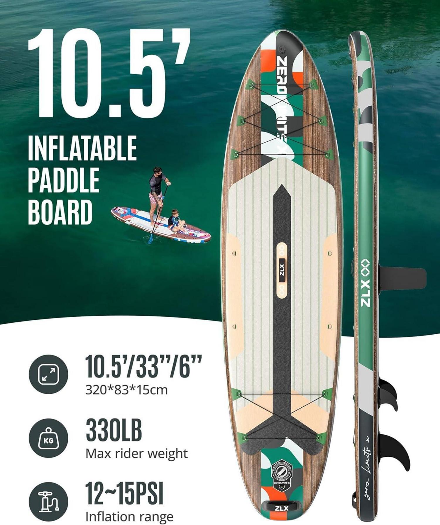 Aufblasbares Stand Up Paddle Board - Premium SUP für alle Skill Levels