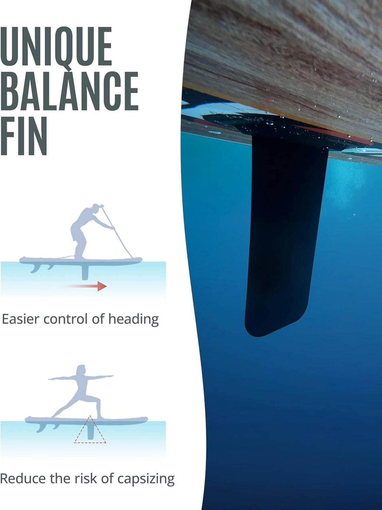ZLX 320 cm Premium Aufblasbares Stand Up Paddle Board SUP