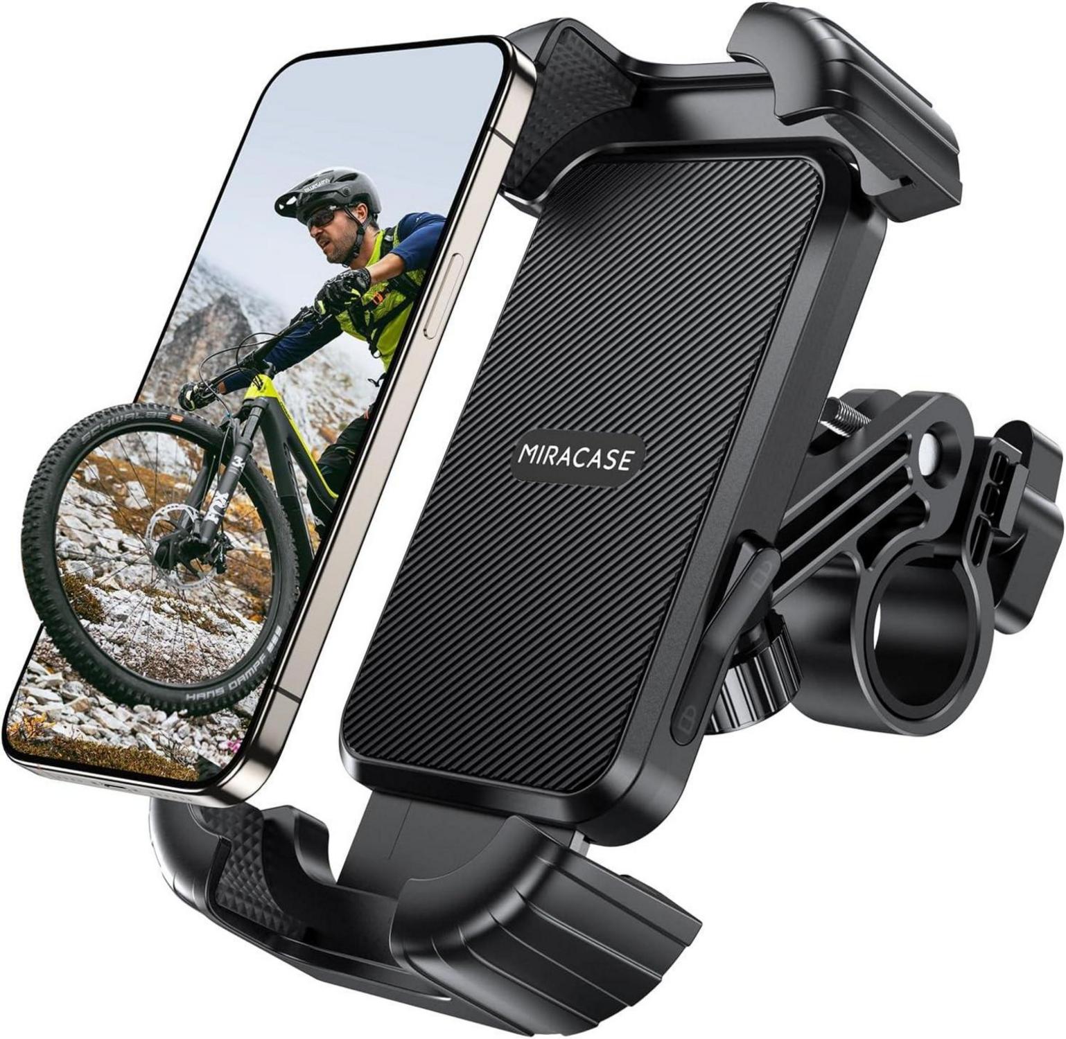 Handyhalterung Fahrrad 360° Lenker Halter iPhone Samsung Smartphone