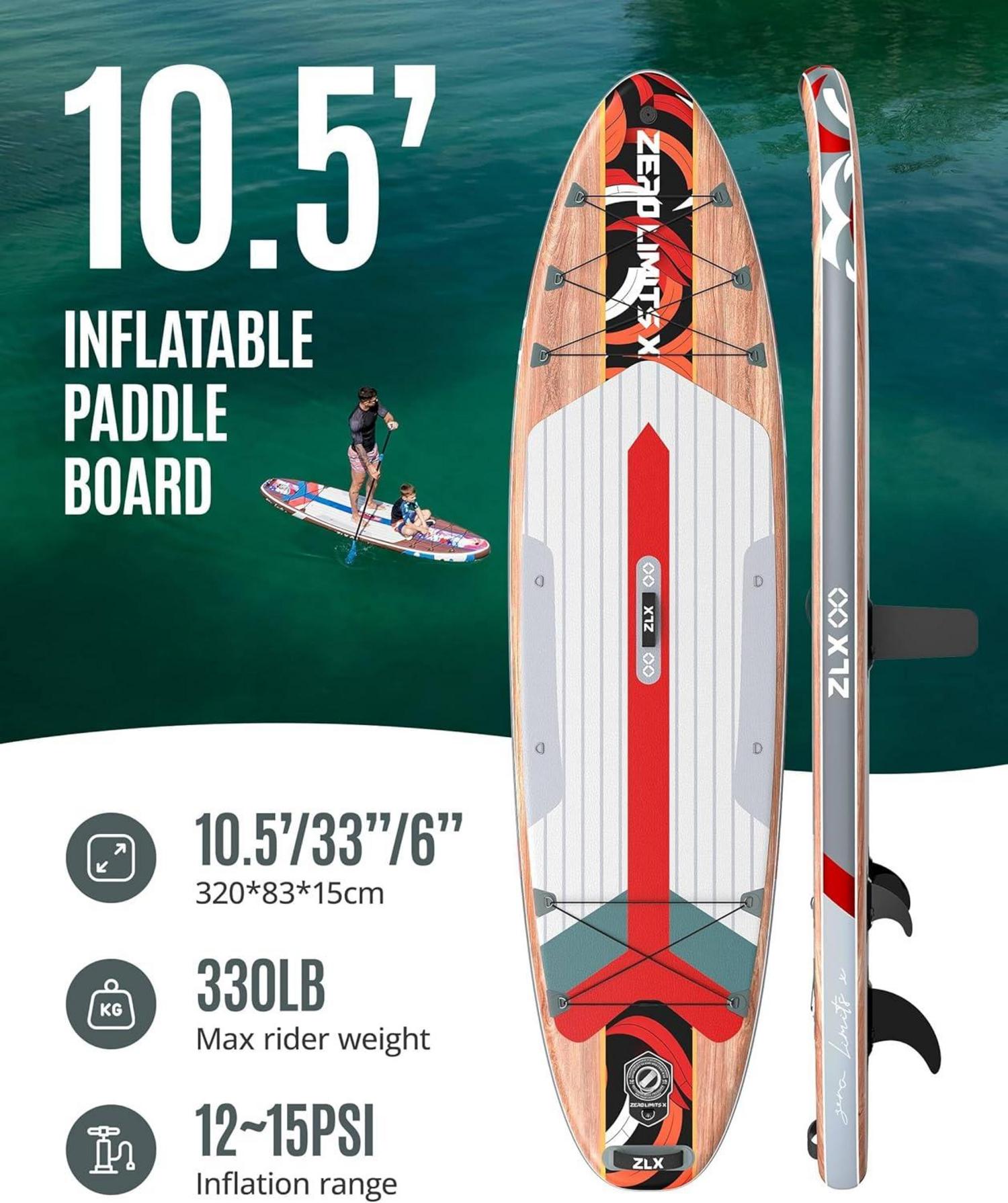 Aufblasbares Stand Up Paddle Board Premium SUP Board Set