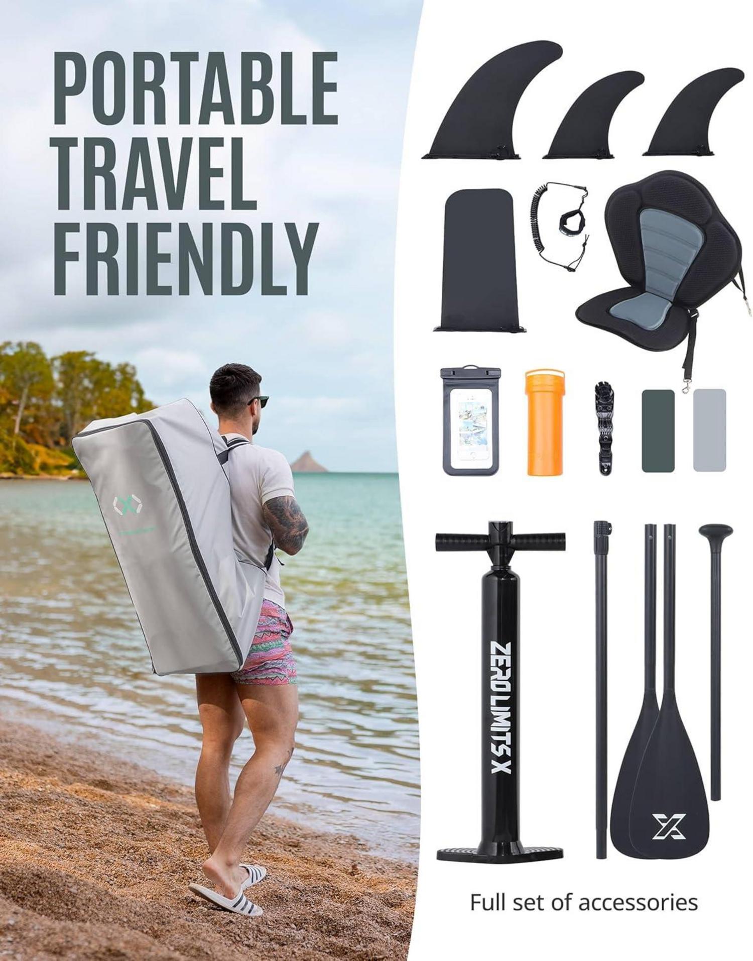 Aufblasbares Stand Up Paddle Board 320 cm - Premium SUP für alle Skill Levels