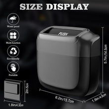 Auto Mülleimer mit Einbau-Müllbeutel und Deckel, Aufbewahrungsbox - Upgrade