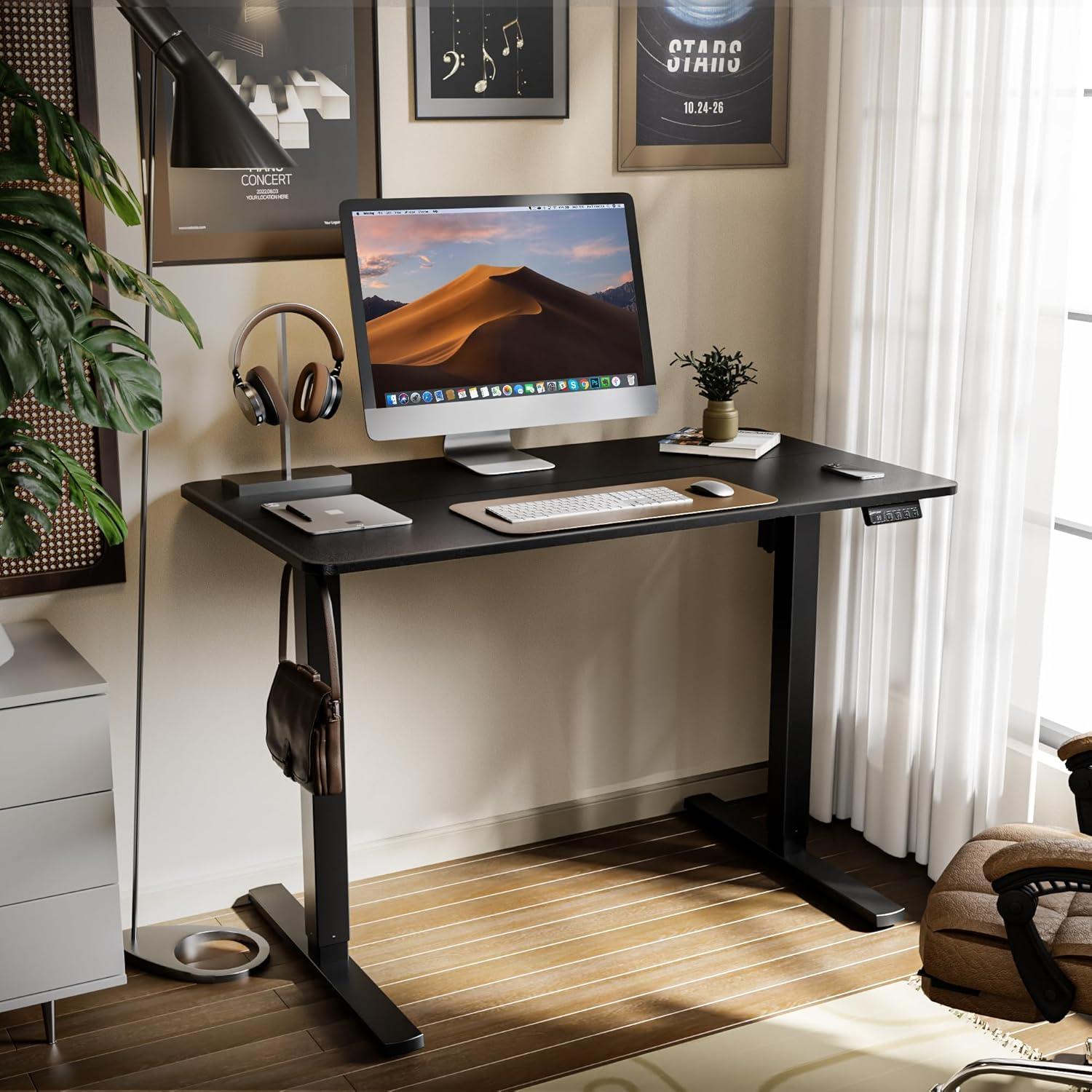 Höhenverstellbarer Ergonomischer Schreibtisch 110x60cm