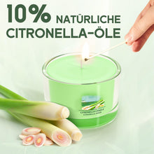 Citronella Sojawachs Kerzen - Outdoor 3er Set mit 12