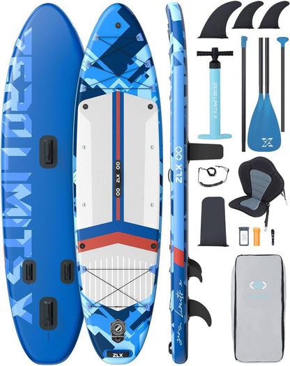 Aufblasbares Stand Up Paddle Board 350cm - Premium SUP Board Stand