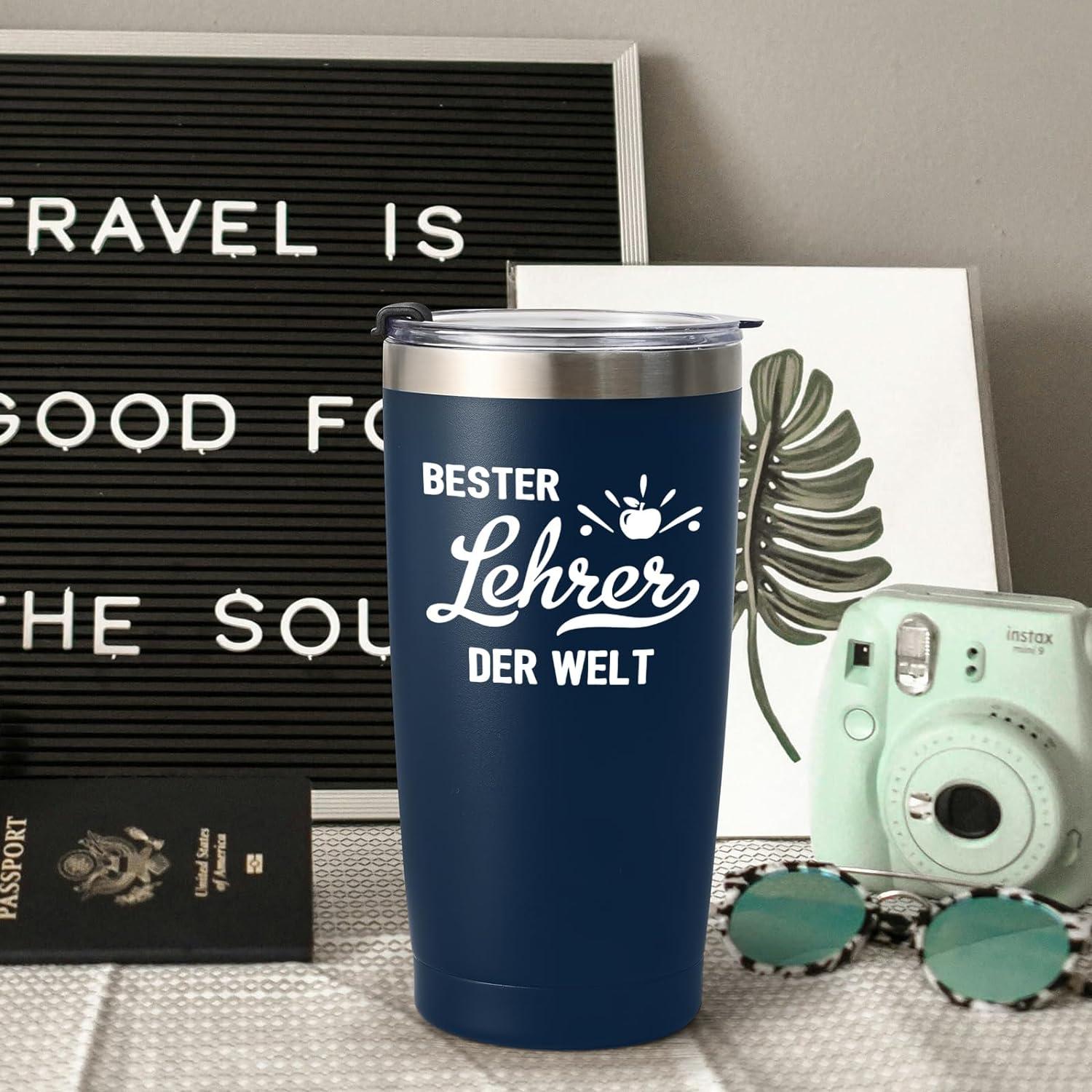 Weinbecher Edelstahl 600ml Doppelwandig Camping Becher Bester