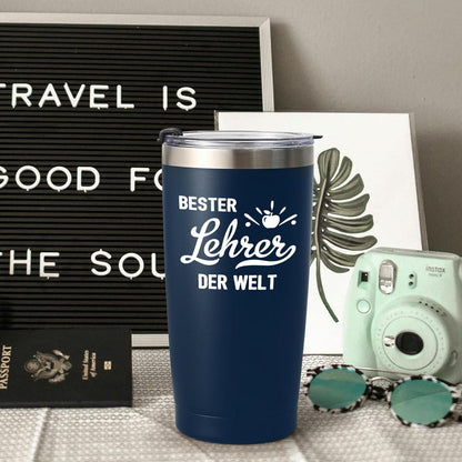 Weinbecher Edelstahl 600ml Doppelwandig Camping Becher Bester