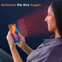 OMOTON iPhone 15/15 Pro Panzer Schutzglas, Augenschutz, 3er