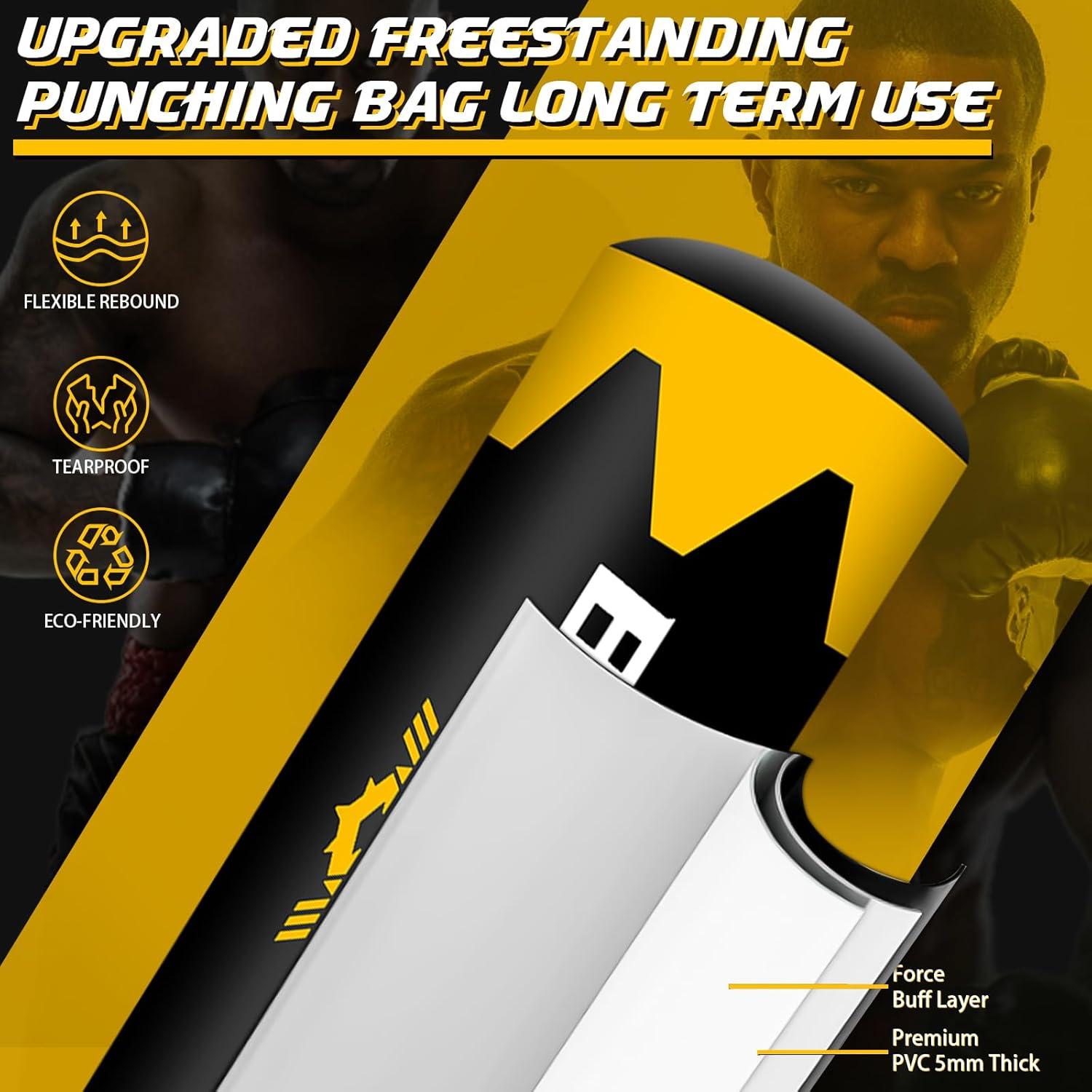 Boxsack Set Erwachsene 180cm-Upgraded für MMA Muay Thai
