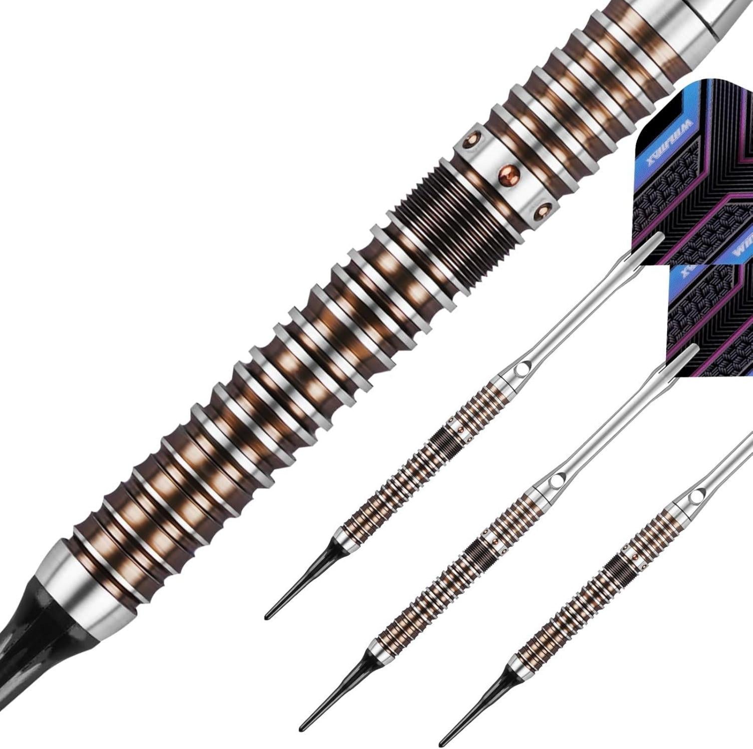 Professionelle Dartpfeile 90% Tungsten, 3 Stück 16-28g