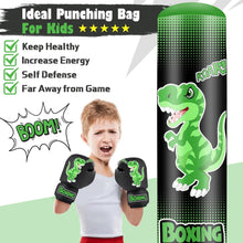 Aufblasbarer Boxsack für Kinder - 165cm mit Boxhandschuhen