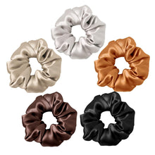 Haarringe Seide Haargummis Vintage-Stil 5er Pack