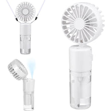 Tragbarer Handventilator mit Wassernebel 4000mAh Mini