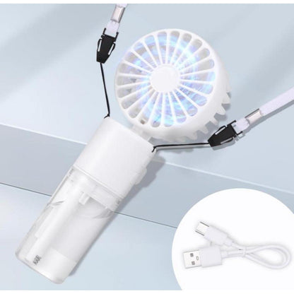 Tragbarer Handventilator mit Wassernebel 4000mAh Mini