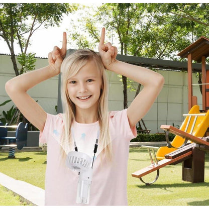 Tragbarer Handventilator mit Wassernebel 4000mAh Mini