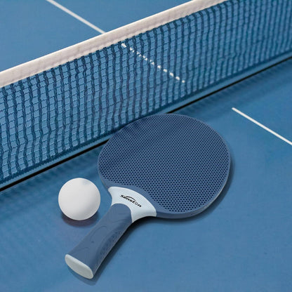 Senston Tischtennisschläger Set 2 Schläger & 3 Bälle Gummi Paddel