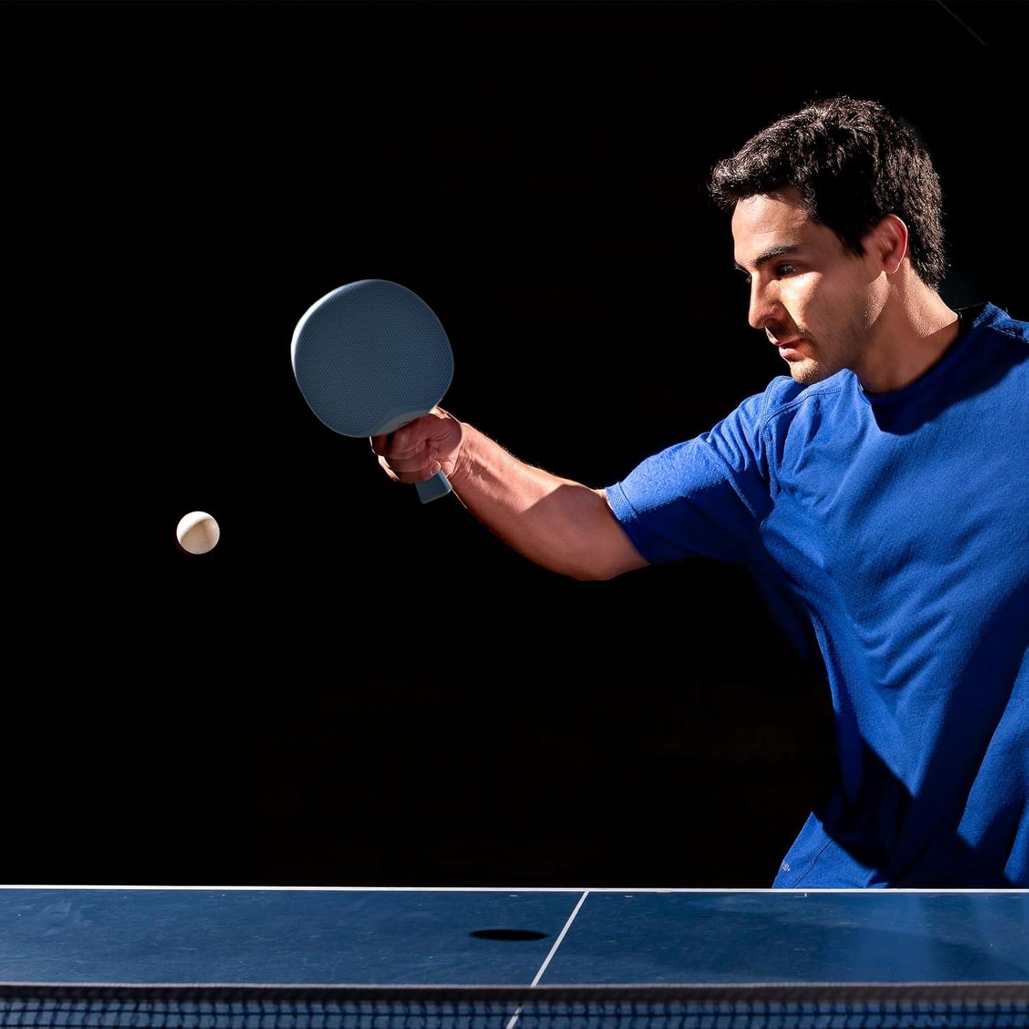 Tischtennisschläger Set mit 3 Bällen und Aufbewahrungstasche