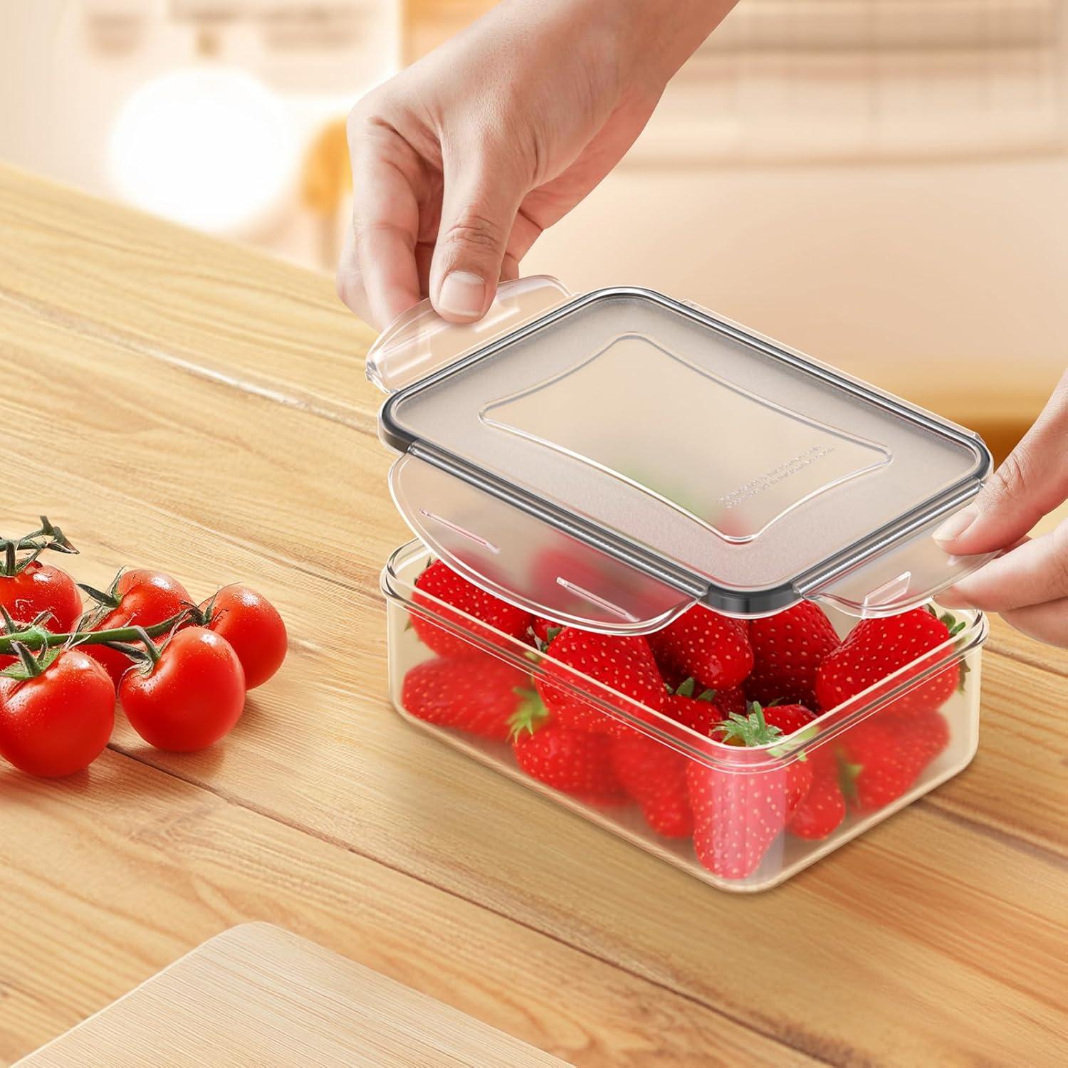 Frischhaltedosen Set 40er Vorratsdosen für Küche BPA-frei