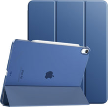 Schlanke iPad Air 13 Hülle M2 2024 Transluzent Marineblau