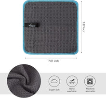 Mikrofasertuch Grau 20x20 cm 12er Set fusselfrei & saugstark