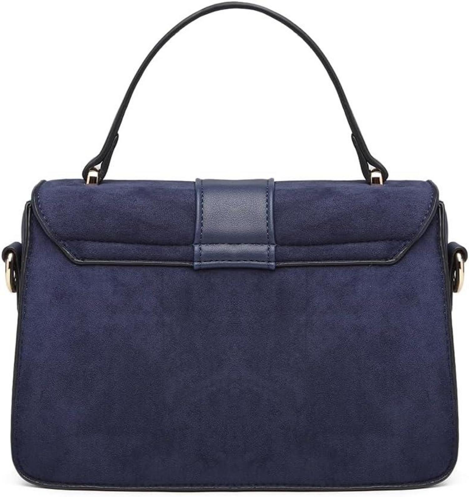 Elegante Damen Umhängetasche Kunstleder Wildleder Vintage - Exquisit