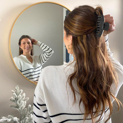 6 Stück Große Haarklammer, 8cm Haarspangen für dickes Haar