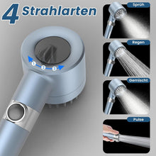 Digiroot Hochdruck-Duschkopf mit Filter und 1,5m Schlauch