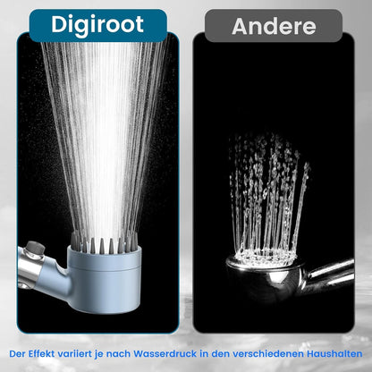 Hochdruck-Duschkopf Filter 1,5m Schlauch 4 Sprühmodilanglebig komfortabel