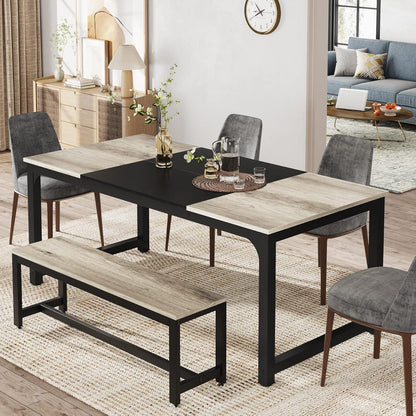 Industrietisch 180x80 cm – Küchentisch für 4-8 Personen