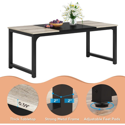 Industrietisch 180x80 cm – Küchentisch für 4-8 Personen