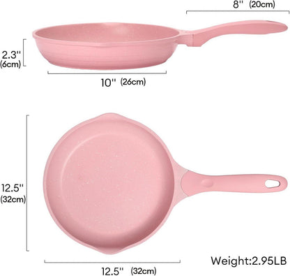 32cm Aluminium Bratpfanne mit Antihaftbeschichtung für