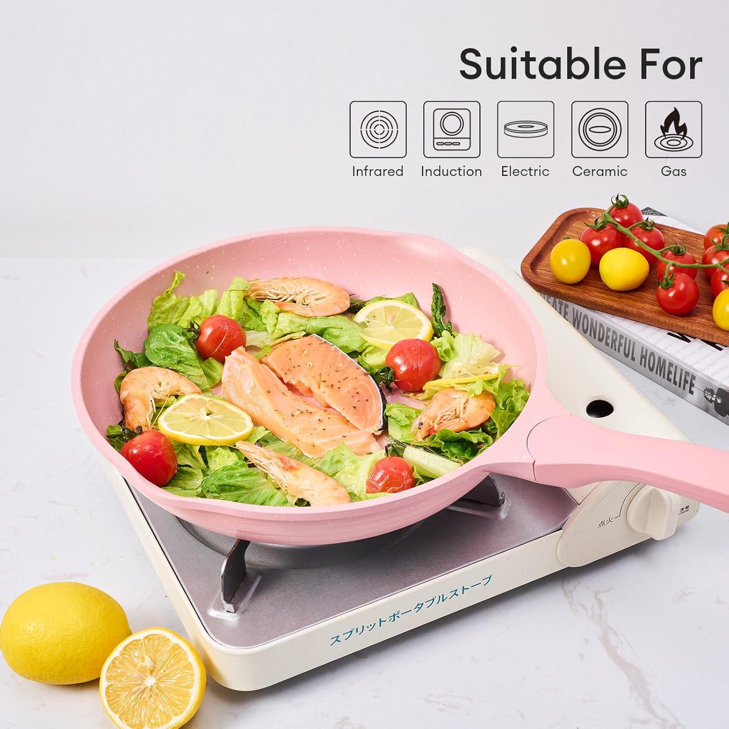 Aluminium Bratpfanne 32cm Antihaftbeschichtung Induktion Gas langlebig