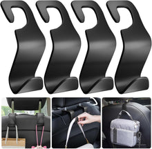Kopfstützenhalterung Auto Haken 4er Set Schwarz Bestes Geschenk